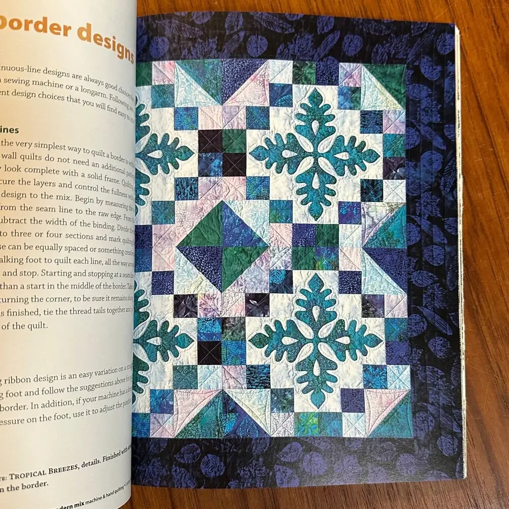 A Modern Mix Machine & Hand Quilting Pattern Book